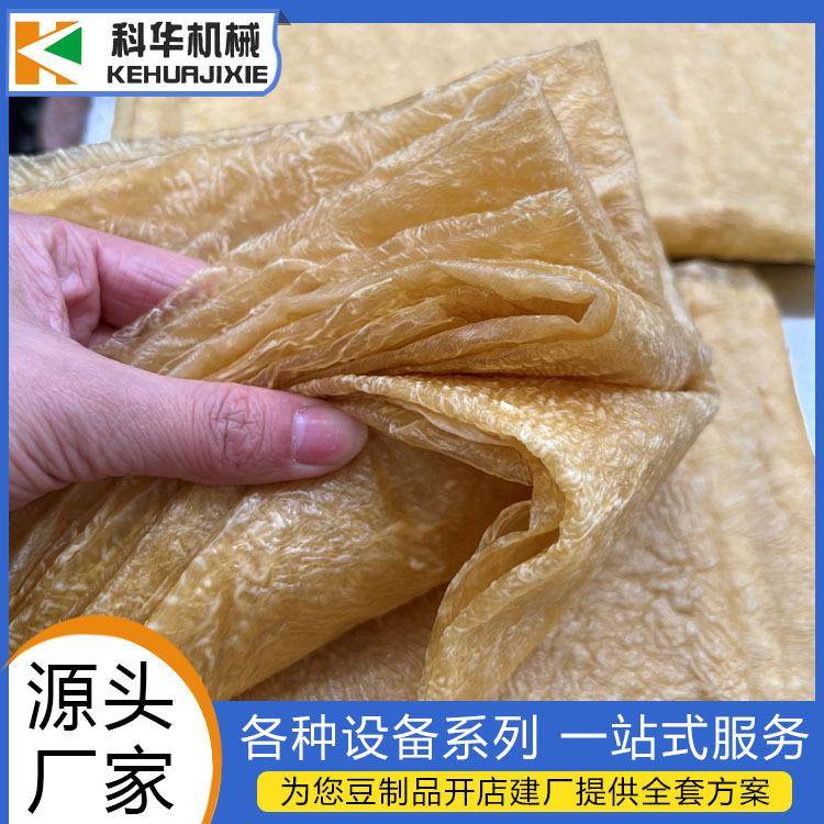 做腐竹油皮机 自动豆油皮机 科华豆制品机械设备