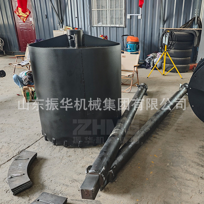 定做1米筒钻钻头取芯筒挖改螺旋钻扩孔叶片螺旋钻头捞沙桶钻头