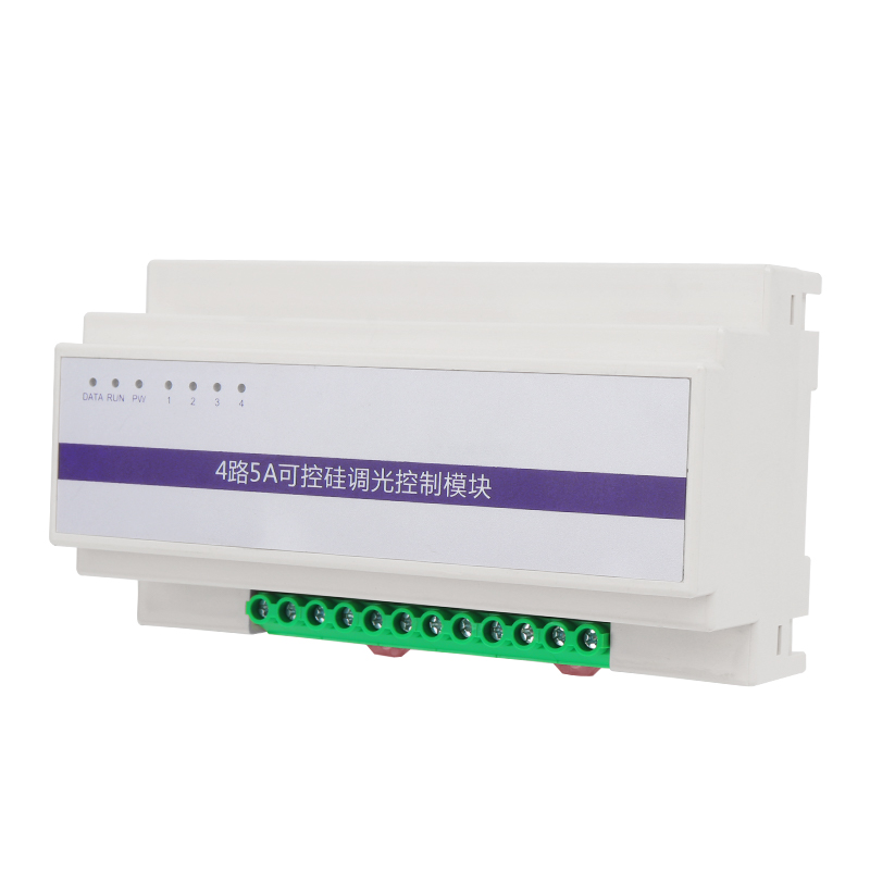智能照明模块可控硅5A路调光模块灯光86型面板大功率10A20A光照度