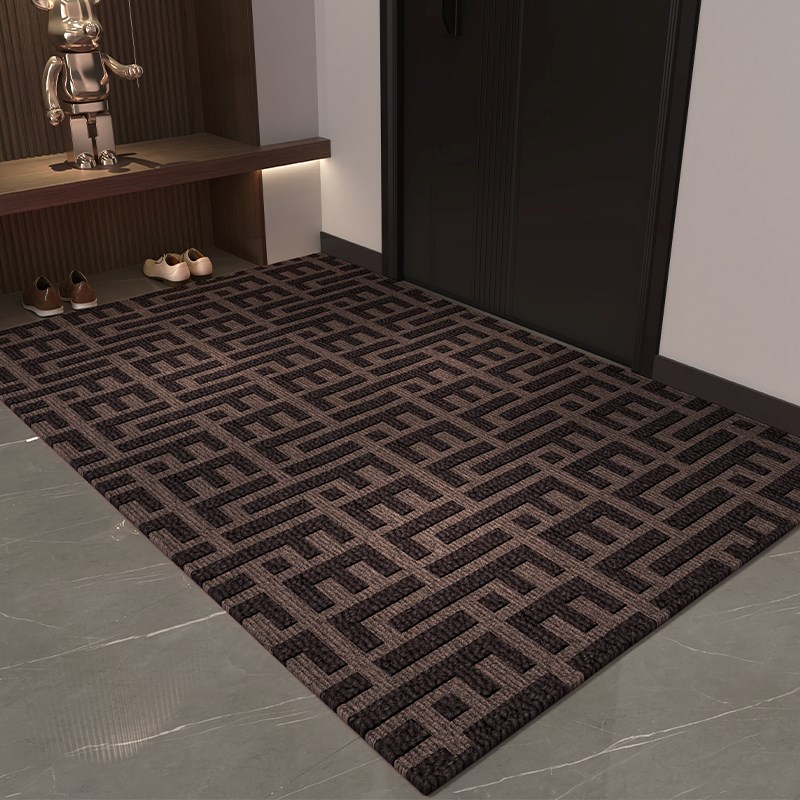 2025新年入户门地垫大门口进门门垫高级玄关脚垫免洗喜庆家用地毯