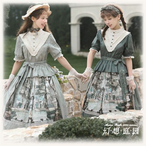 【现货】幻想庭园r~AD鹿隐洋装Lolita