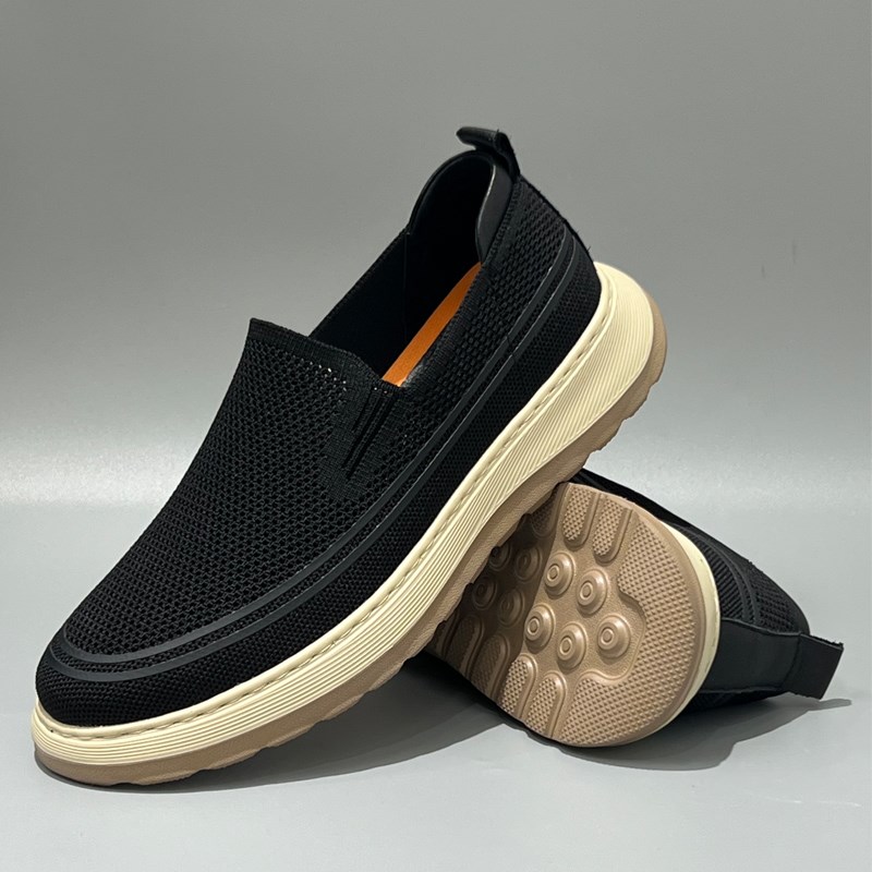 网鞋男2025新款夏季薄款豆豆鞋超轻便一脚蹬懒人透气防臭镂空男鞋