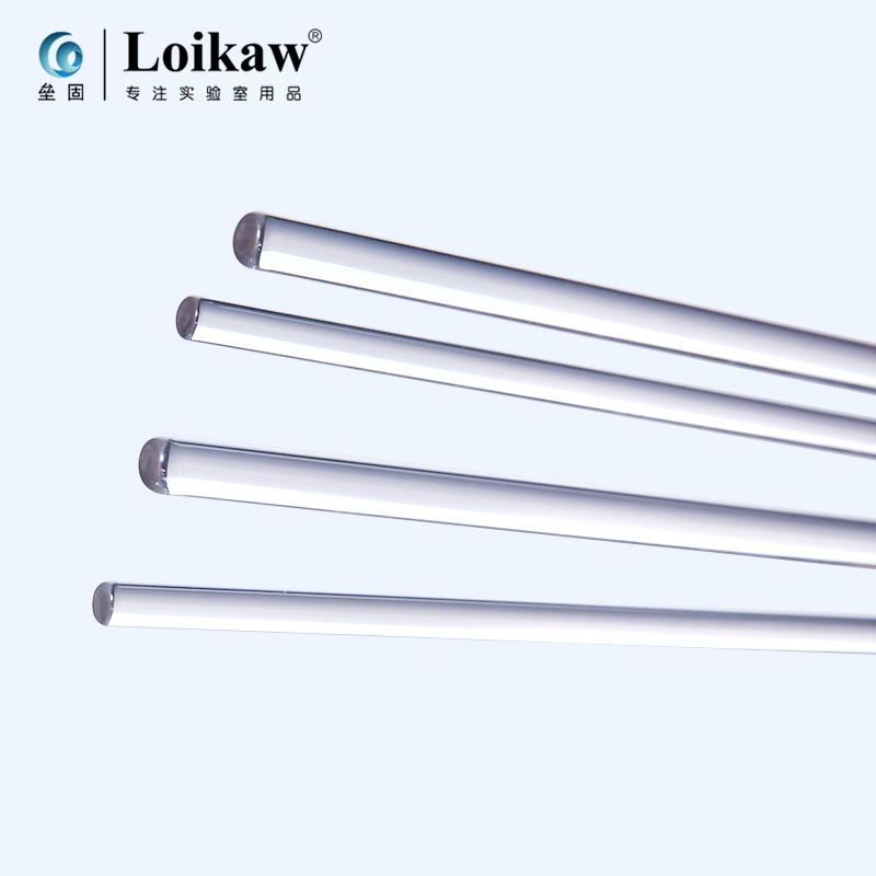垒固 高硼硅玻璃棒 烧杯搅拌棒引流棒导流棒 实心玻璃实验室搅拌