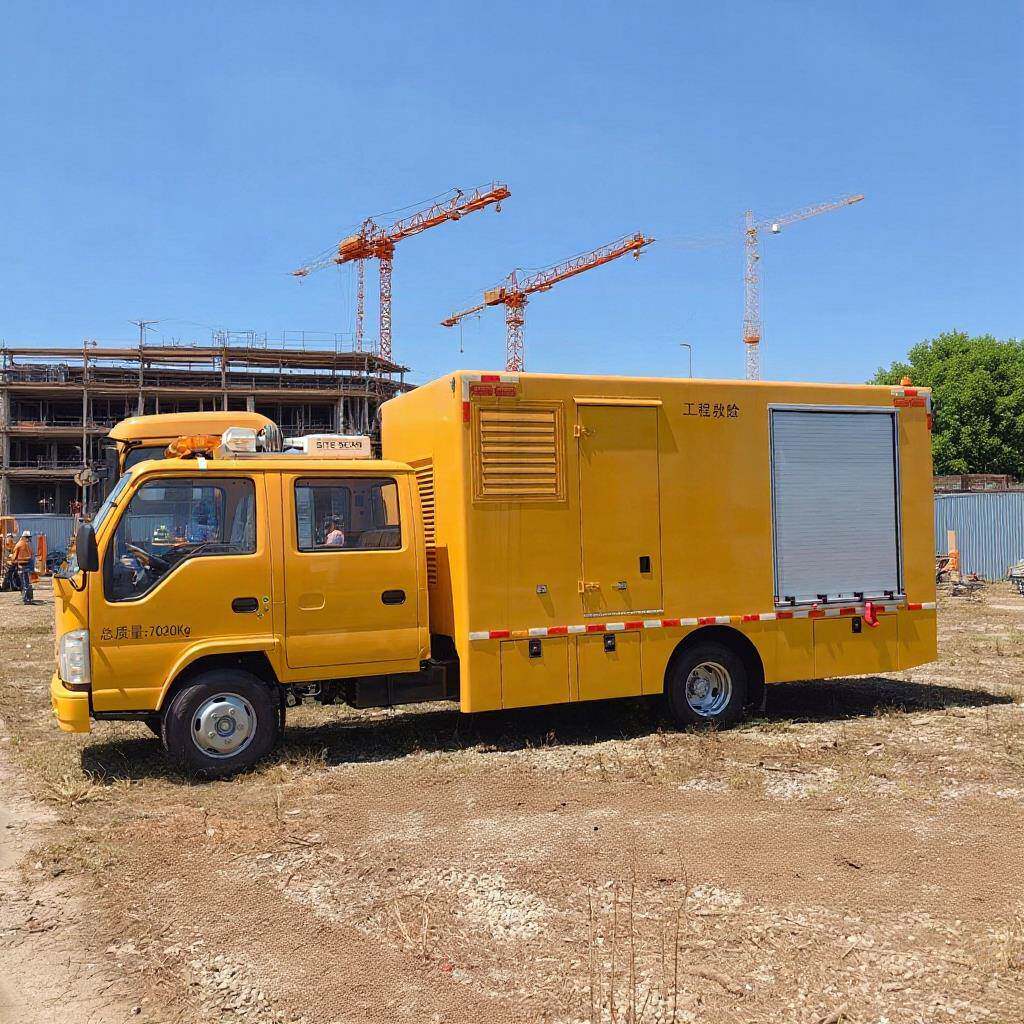 大功率发电机组 户外应急移动电源车多功能柴油发电 工地道路抢险