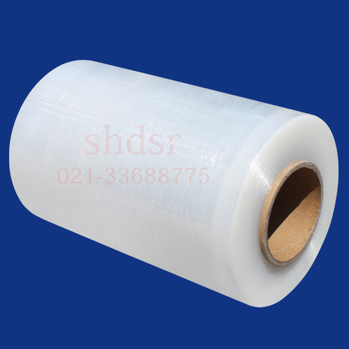 PE缠绕膜宽25cm包装薄膜拉伸膜塑料薄膜打包薄膜防潮膜长600米