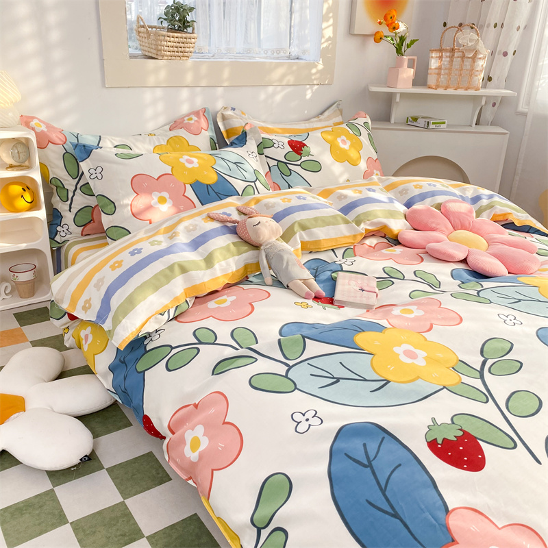 纯棉单被套单件全棉被罩150x200夏季儿童200x230单人宿舍春秋被单