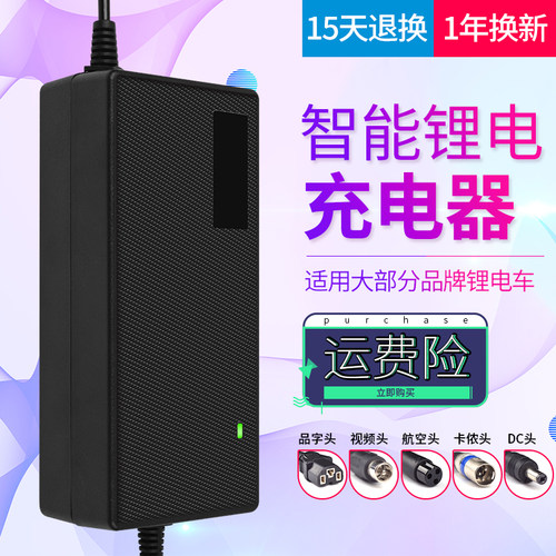 耐佳特锂离子电池电动车自行车充电器24V12AH36V O48V10AH42V2A