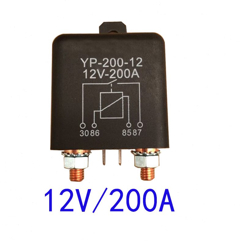 汽车A电源开关大电流24V/动继电器0启总12V4脚汽车继电器20大功率