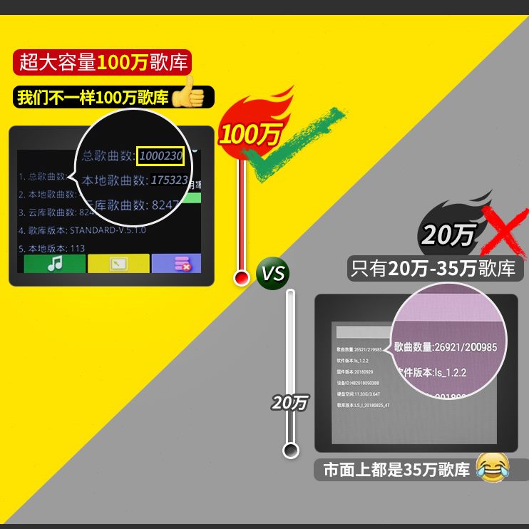 家庭KTV点歌机卡拉OK机家用功放音响套装全套设备K歌触摸屏一体机
