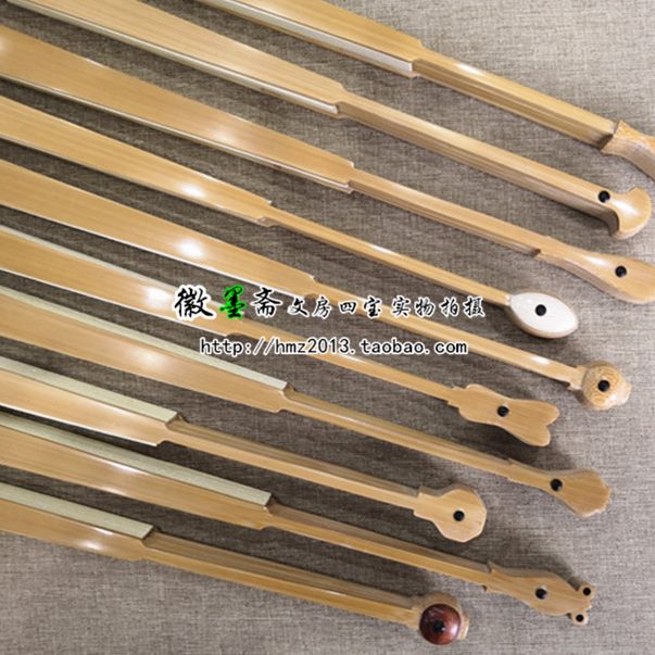 手工文玩包邮扇子9玉竹水宣纸折扇苏工寸头宣纸扇面和尚空白磨司