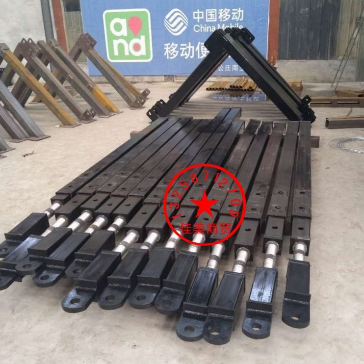 M7带腿塔吊扶143米抽拉机 塔配件套方管3米120丝杠 方管0式 墙套0