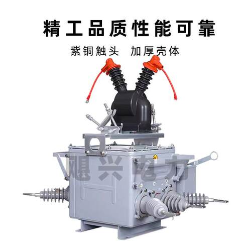 厂家ZW20-12F10K户V外高压真断路-器ZW2012F/630空A智能柱上开关