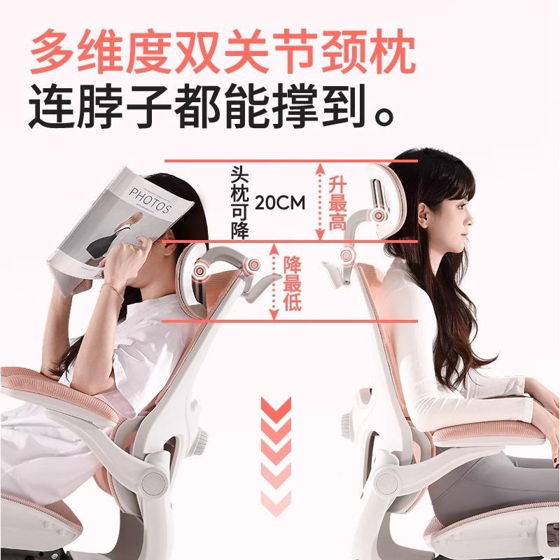 人体工用学椅靠背椅电脑女办公椅宿舍生卧室坐家书无品牌/房直播