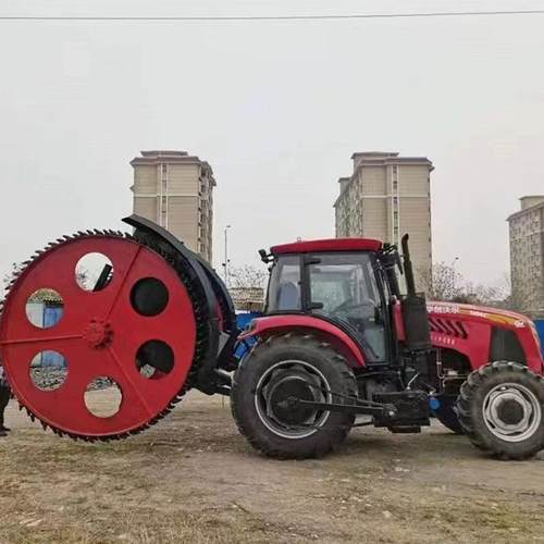 混凝土路面电缆水管圆盘开沟机 路沿石开槽机 水泥路面圆盘开沟机