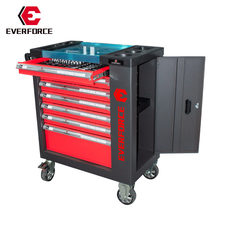 250件汽修工具车组套七层抽屉带侧柜按功能分层抽屉五金工具柜,五金/工具,工具车/便携工具推车/平板工具车,淘宝优惠券,粉丝福利购,淘宝优惠卷