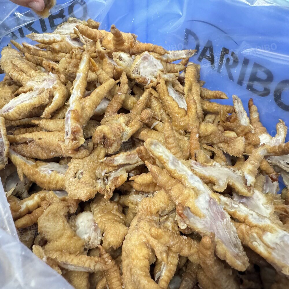W连续式不锈钢鸡爪凤爪割爪机切半机 虎皮鸡爪自动分半机厂家直销
