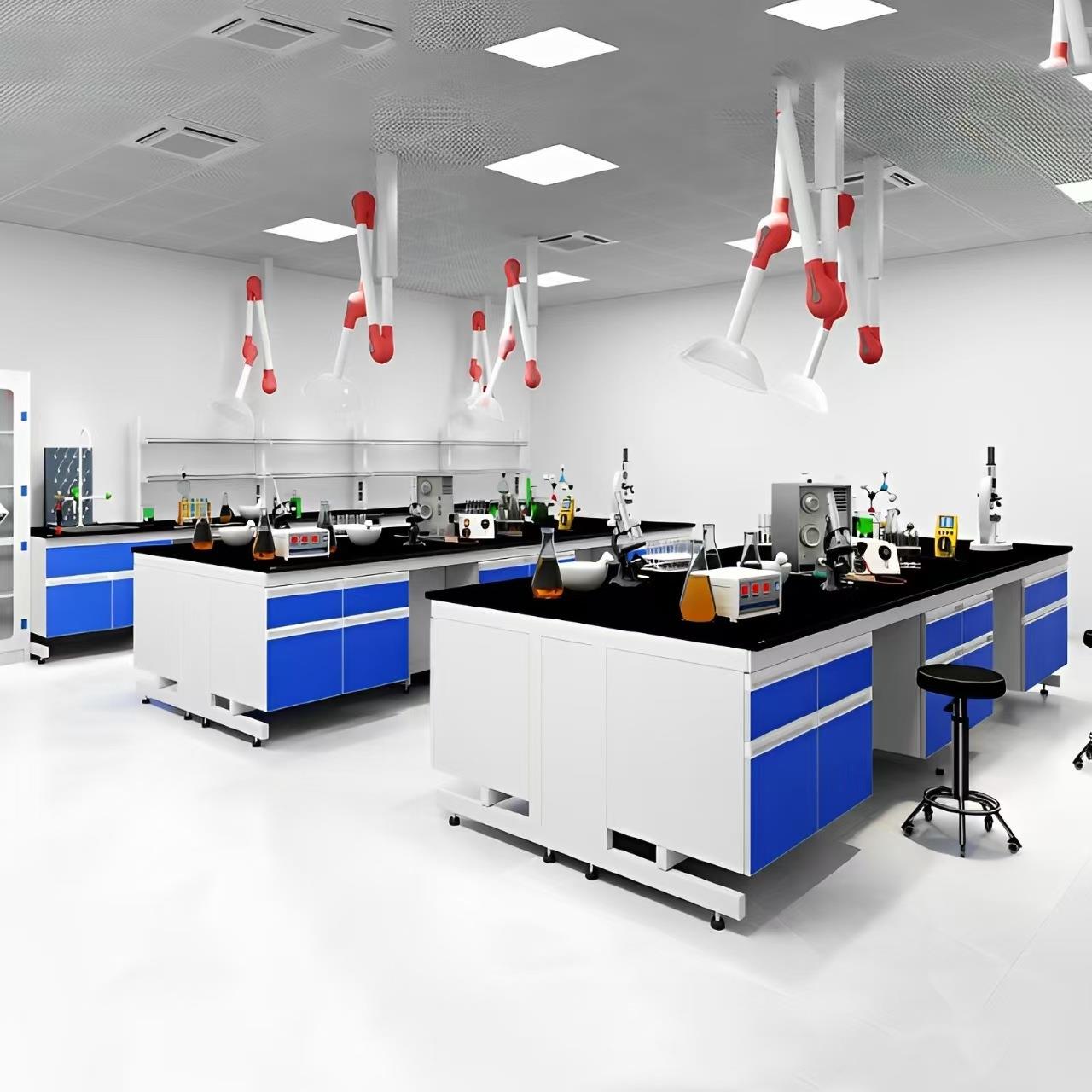 实验室全钢钢木实验台化验室试验化学桌理化工作台操作台台边台