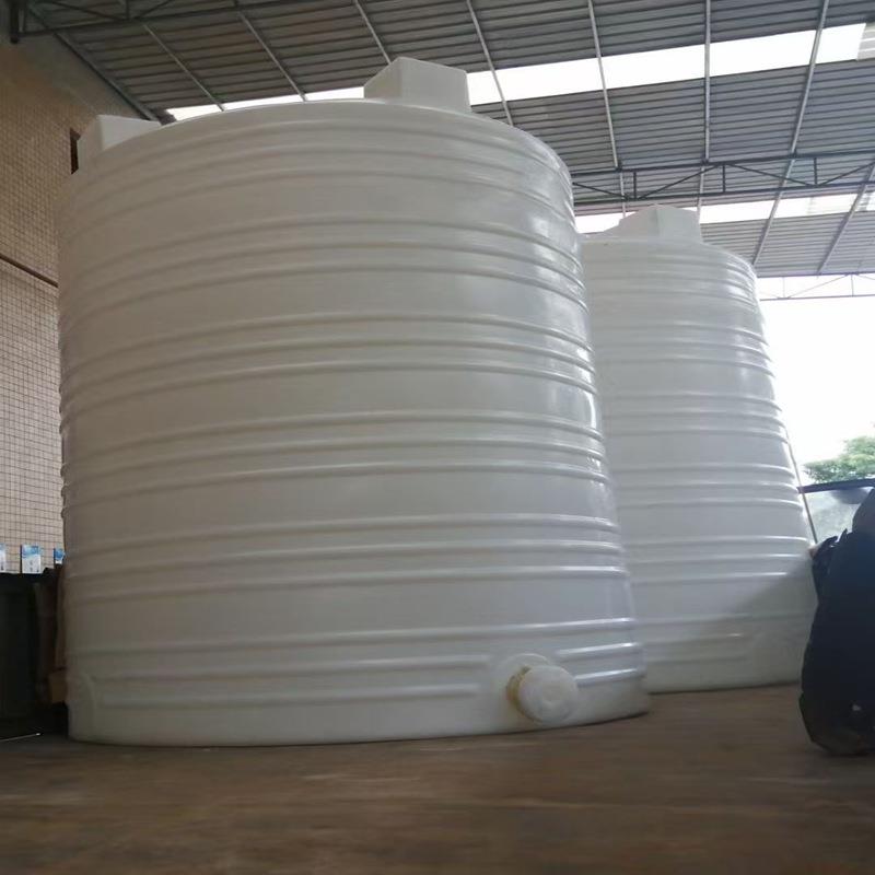 20吨加厚塑料水塔白色储水罐滚塑PE水箱蓄水桶大号耐酸碱污水桶