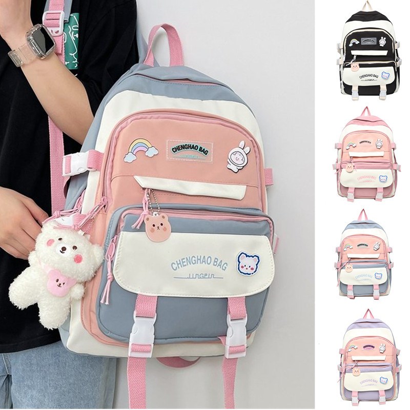 School bag Bagpack Sschool bags Student Men women Computer