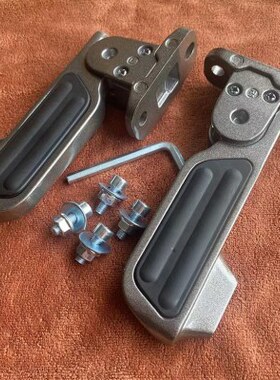 适用九电9号电动车改装N70C/N80C/N90C脚踏板脚蹬后座踩放脚搁脚