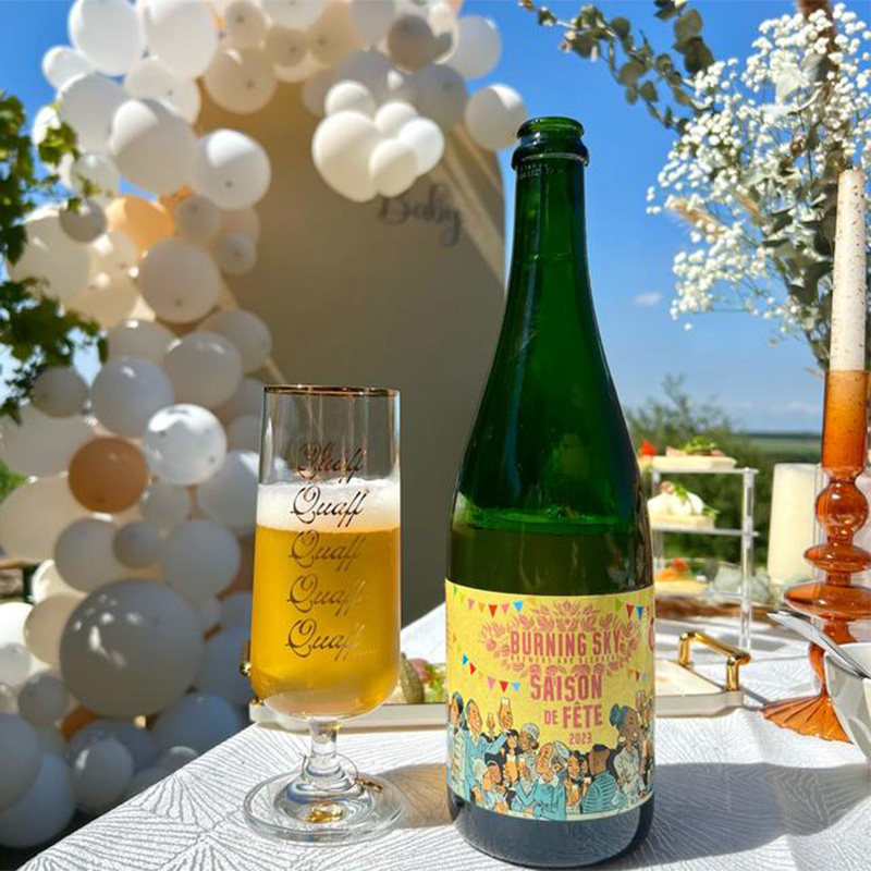 英国燃烧的天空 农舍储备/农舍桃果/农舍派对 野菌艾尔 精酿啤酒