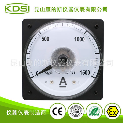 KDSI/指针式电流表LS-110DC75mV15000A广角度显示测量精准