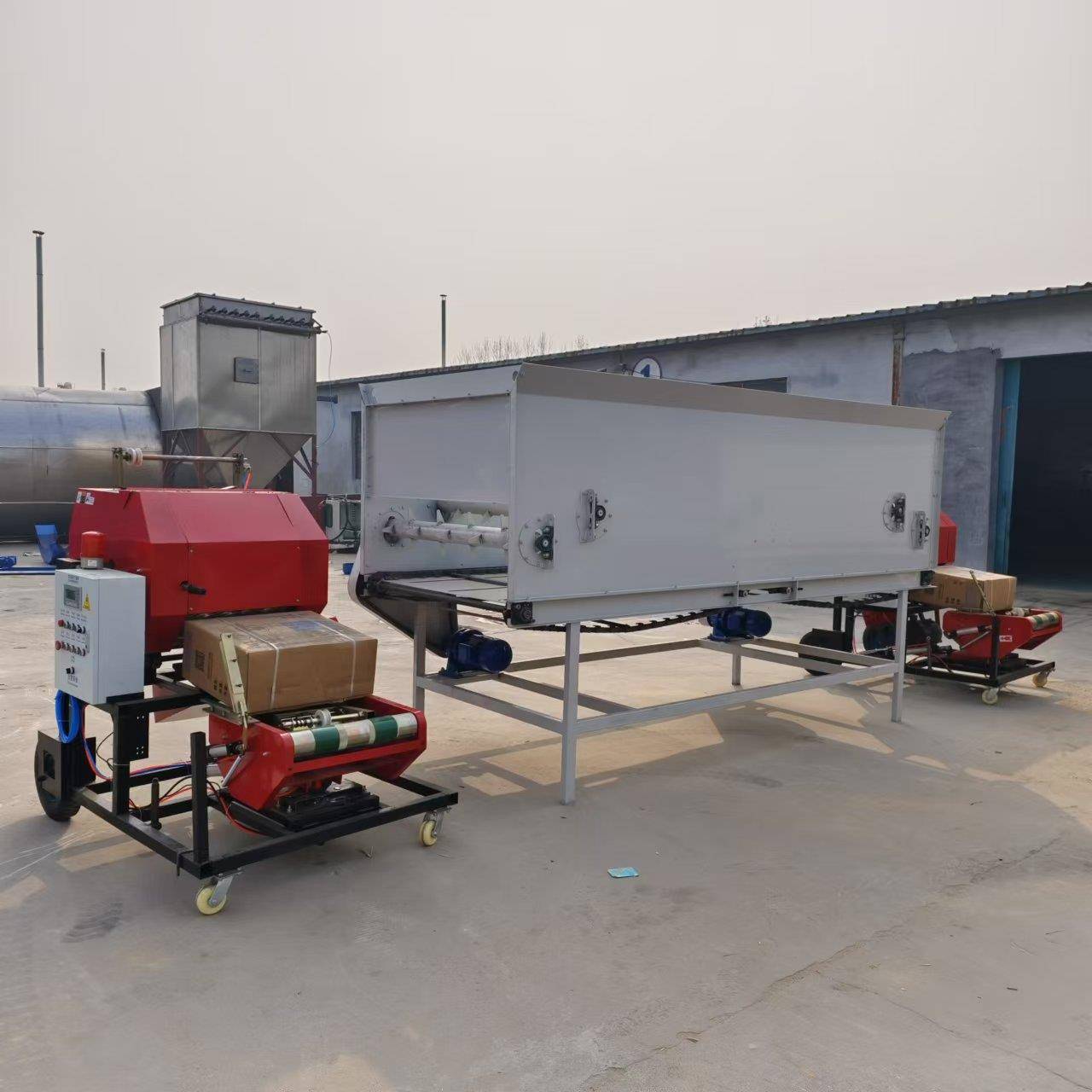 打捆包膜一体机全自动电脑变频青储打包机玉米秸秆牧草青储打包机