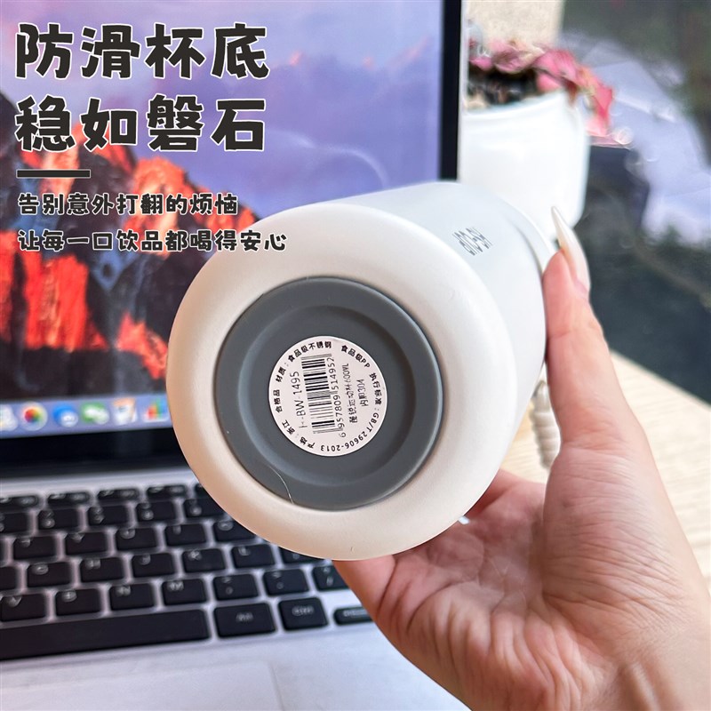 极简保温杯316不锈钢男士泡茶杯2025新款商务随行杯可携式保冷水