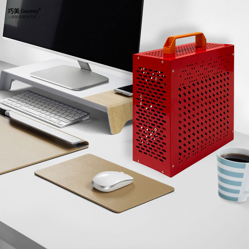 itx主机壳mini超小紧凑非K39手提式电脑台式机17*19主板桌面diy