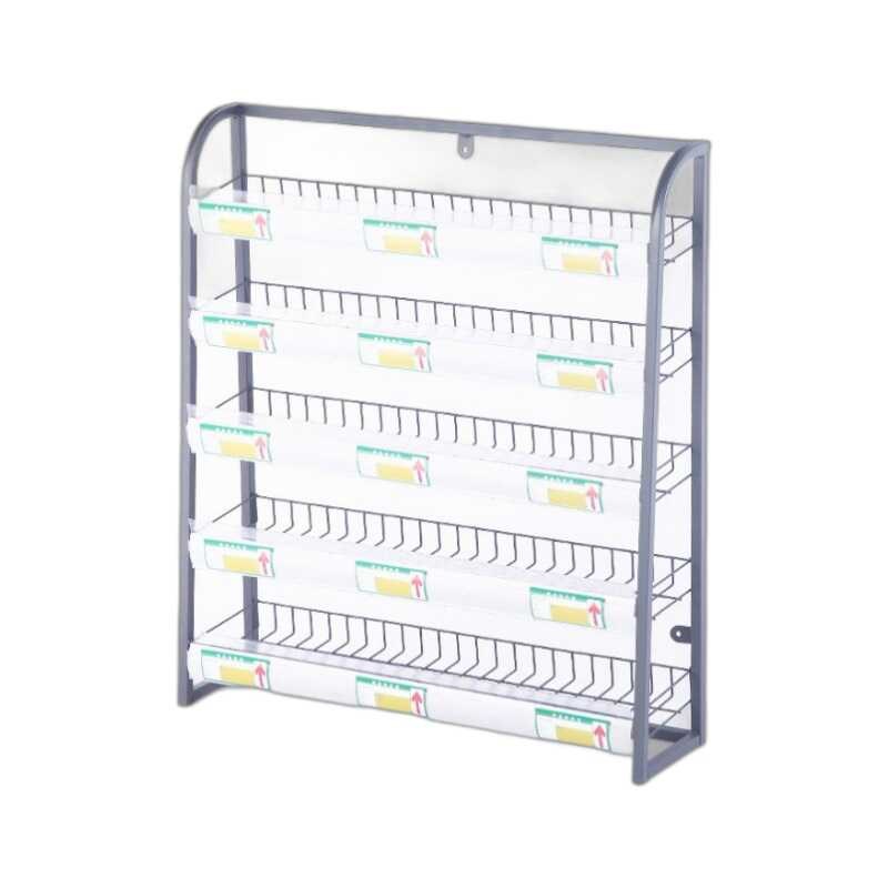 超市货架转角收银台前货架陈列展示架 可拆卸小卖部超市口香糖架