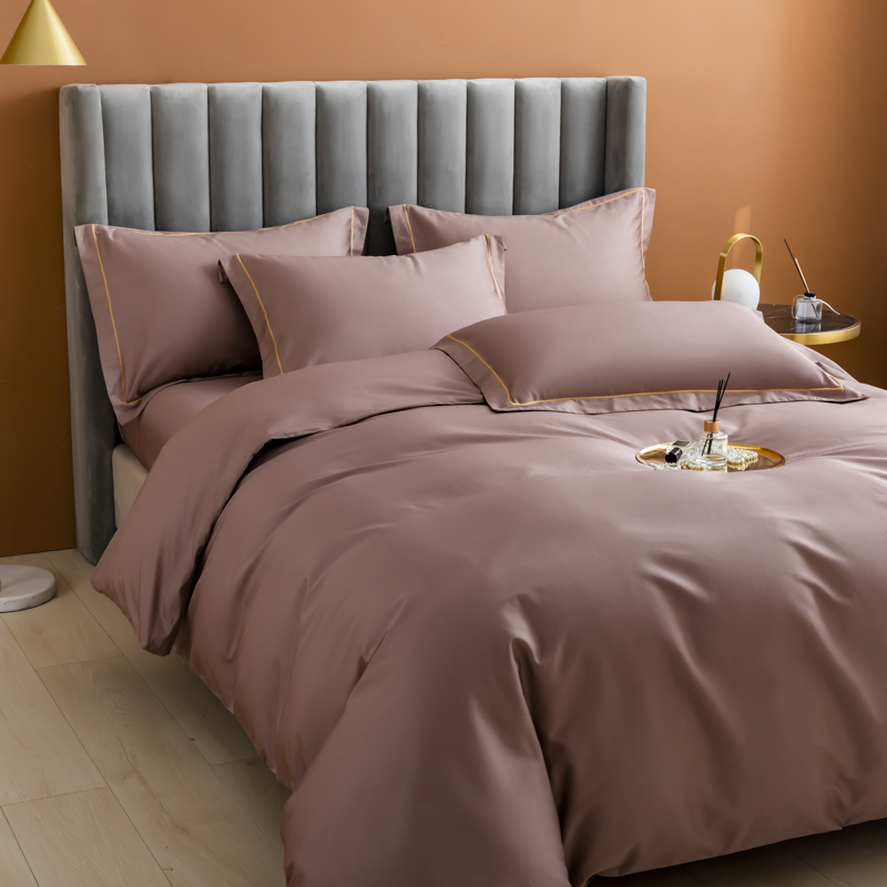 订做定制100支长绒棉四件套床包组80支纯棉三件套全棉大被套被罩