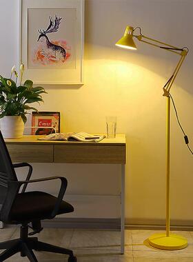 L护ED美式铁学习眼儿童艺主长臂夹子播纹86145身的刺青网红落地台