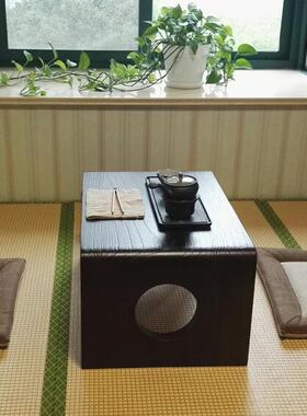 日桌榻米桌子小茶几实木式迷你国学阳hsdd0800台茶地台桌炕桌琴桌