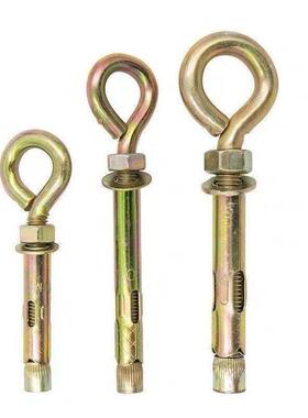 羊眼圈胀螺钩丝挂钩膨胀吊环拉爆膨螺栓带圈带钩挂1勾M9376M8M0