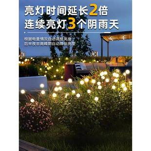 太饰阳能萤火虫灯户布外庭院花园2024-YHC家网红小院造用景置阳台
