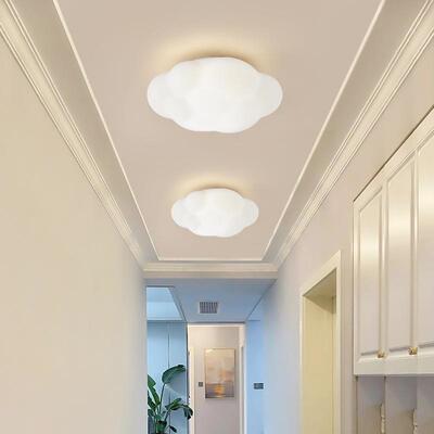 跨境户直供云朵奶油风过道走X353小号廊简约温灯馨玄入门厅关阳台