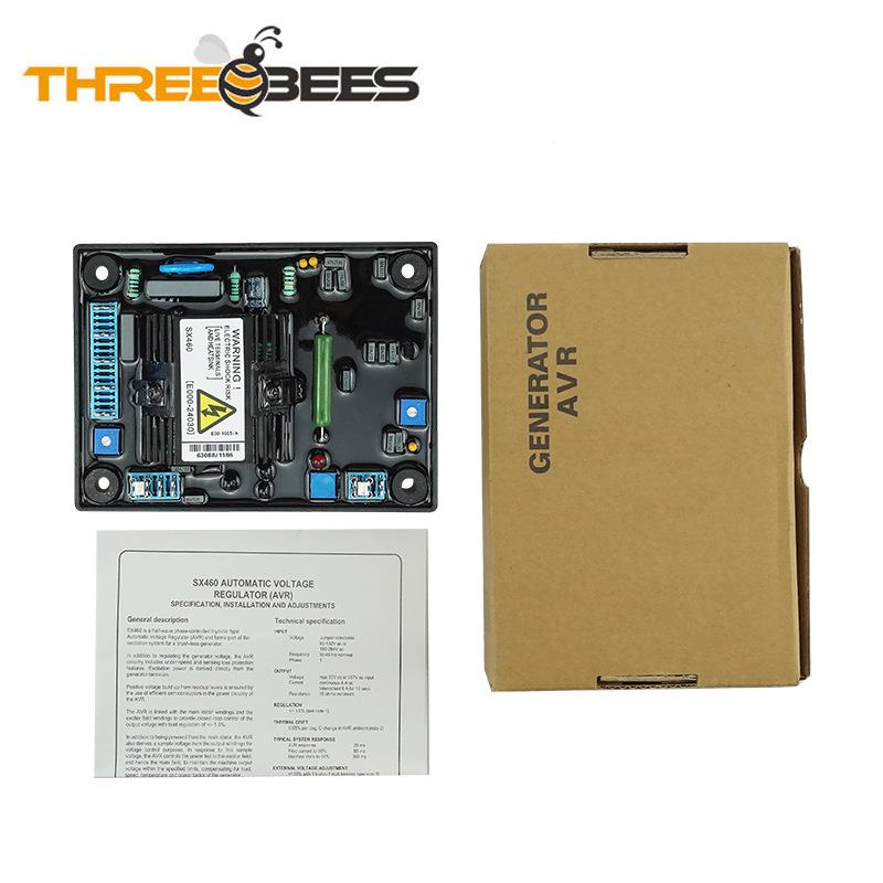 AVRSX460柴油发电机调VRQ压板无刷发电机励2磁节器E000-46调00
