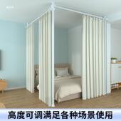 顶天立地简易屏LG 003叠风厅客做房间板墙简易自装 遮挡卧折室移动分隔帘