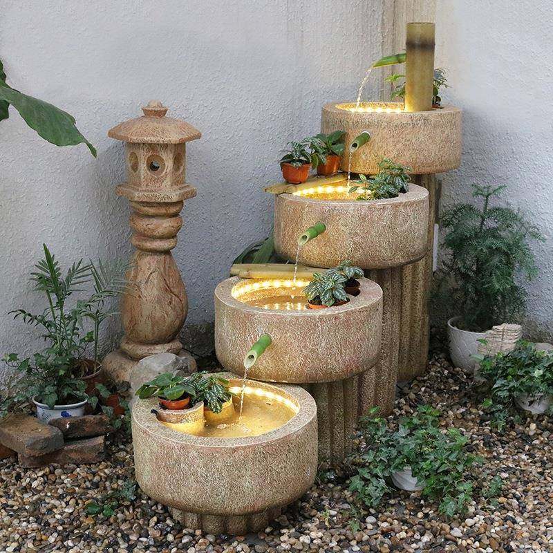 庭院流水景鱼池瀑观布户外别墅阳台装水饰品假山泉造景喷tb-65138,家居饰品,装饰摆件,淘宝优惠券,粉丝福利购,淘宝优惠卷