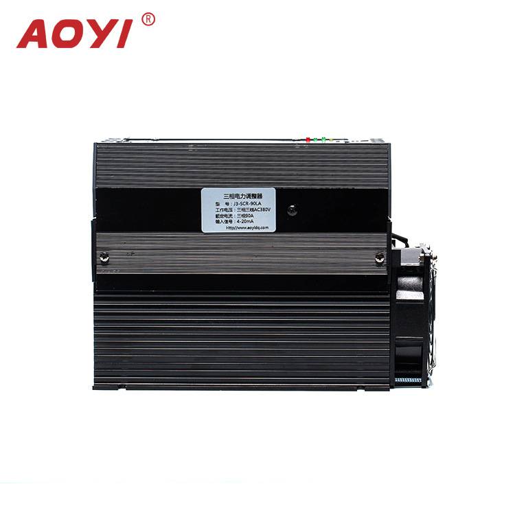 AOYI奥仪三相电力调整器J3-SCR-90LA相位输内置快熔保护相位输出
