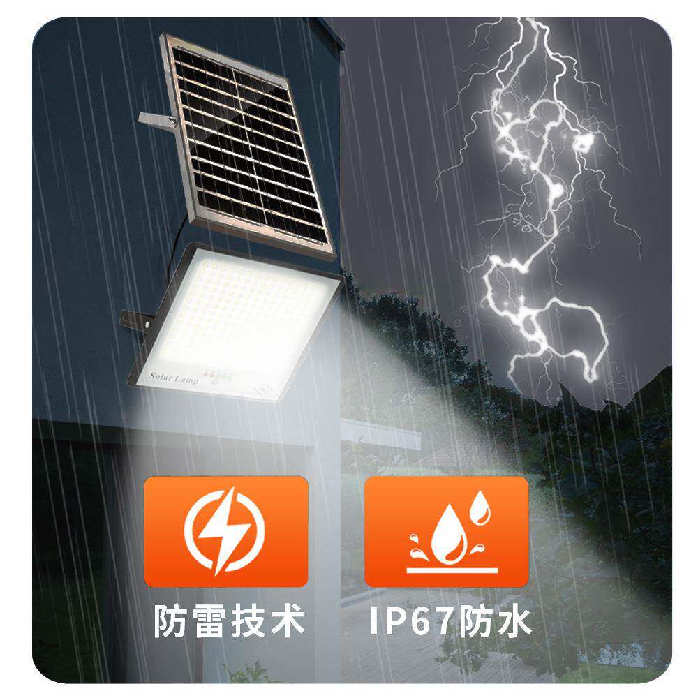院太阳灯满天星家用户外庭灯led大功能率投农光灯超亮防水新村光