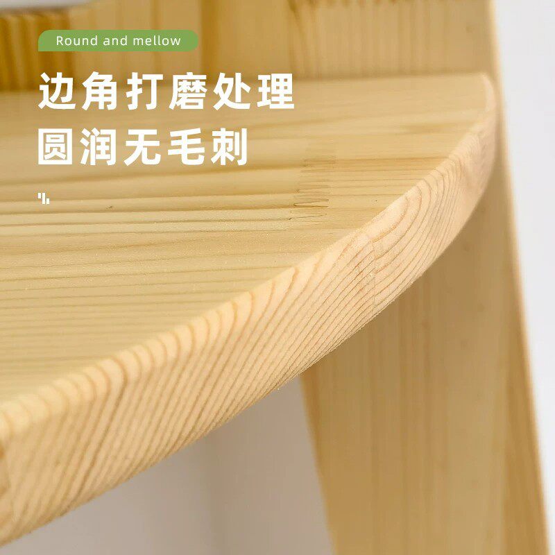 幼儿园实木花架多层植物架儿童储物架收纳架花架子花盆摆放展示架