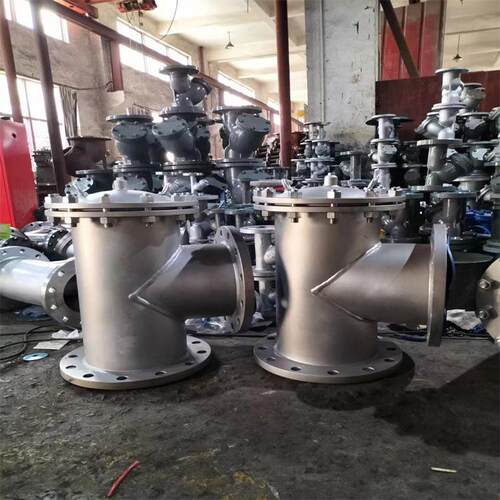 T兰型过滤器16P不锈法直T型过滤器流式TGL41W、G过滤钢器DN125