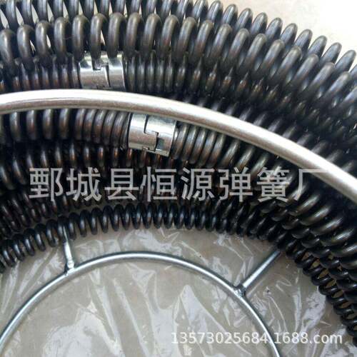 疏通机器20米根*5米下水道管道疏用通器BOQ大量疏通弹簧4疏通管