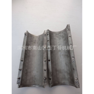 工业不锈钢螺旋榨汁机配件 不锈钢筛网架 固定榨汁机筛网套