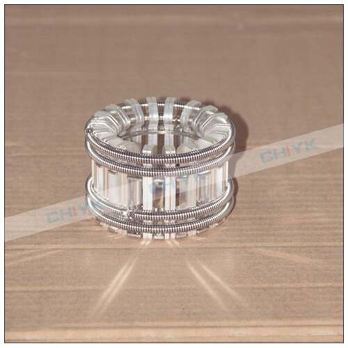 VS1断路器梅花触头36片高压动静触头GC5-1600A弹簧捆绑式梅花触头