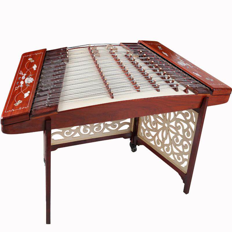厂家直销专红荷花梨木花业贝雕402扬402琴专演业奏扬琴乐器