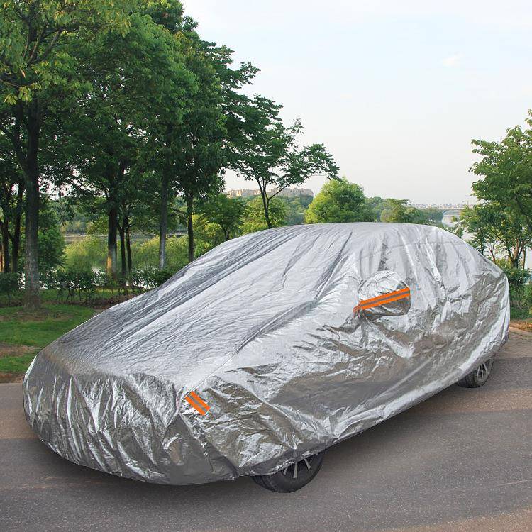 厂家车直销汽车衣罩铝膜棉绒车1防晒隔热防雨厂家直销