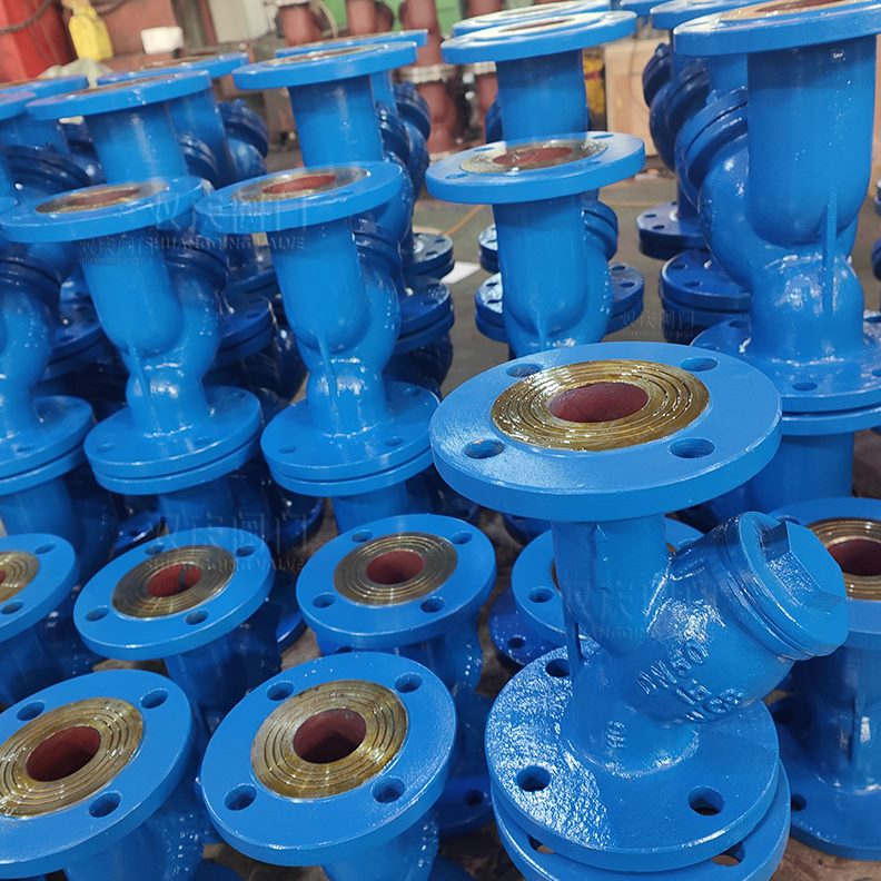 WD碳型30N压缩机前L用法兰连接Y/H过滤器0蒸汽泵钢 管道过滤器G41