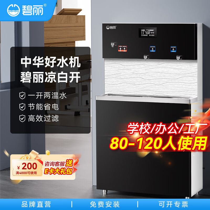 学校单位办公室反渗透过滤直饮机大型商用开水机工厂净水净水器